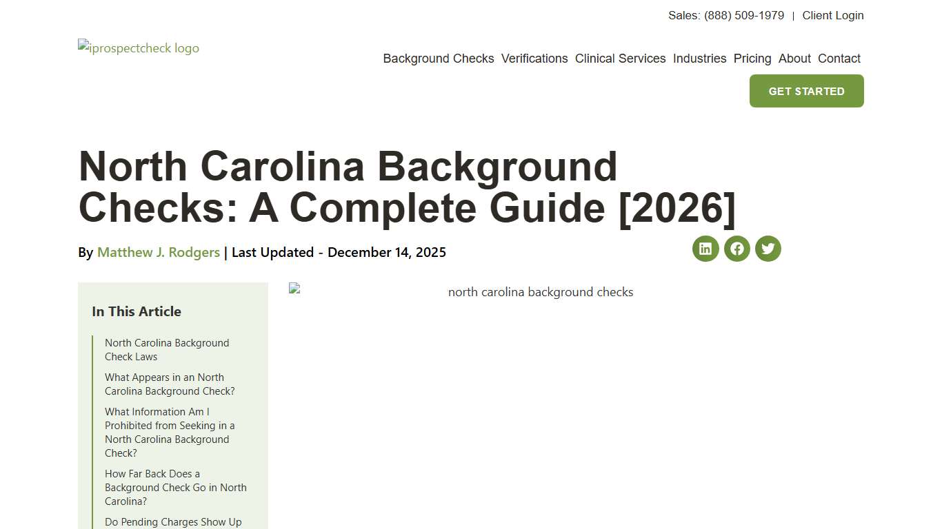 North Carolina Background Checks: A Complete Guide [2026]